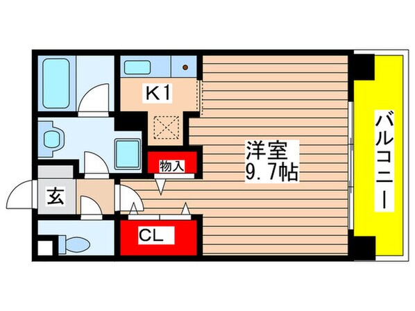 アブレスト原の物件間取画像